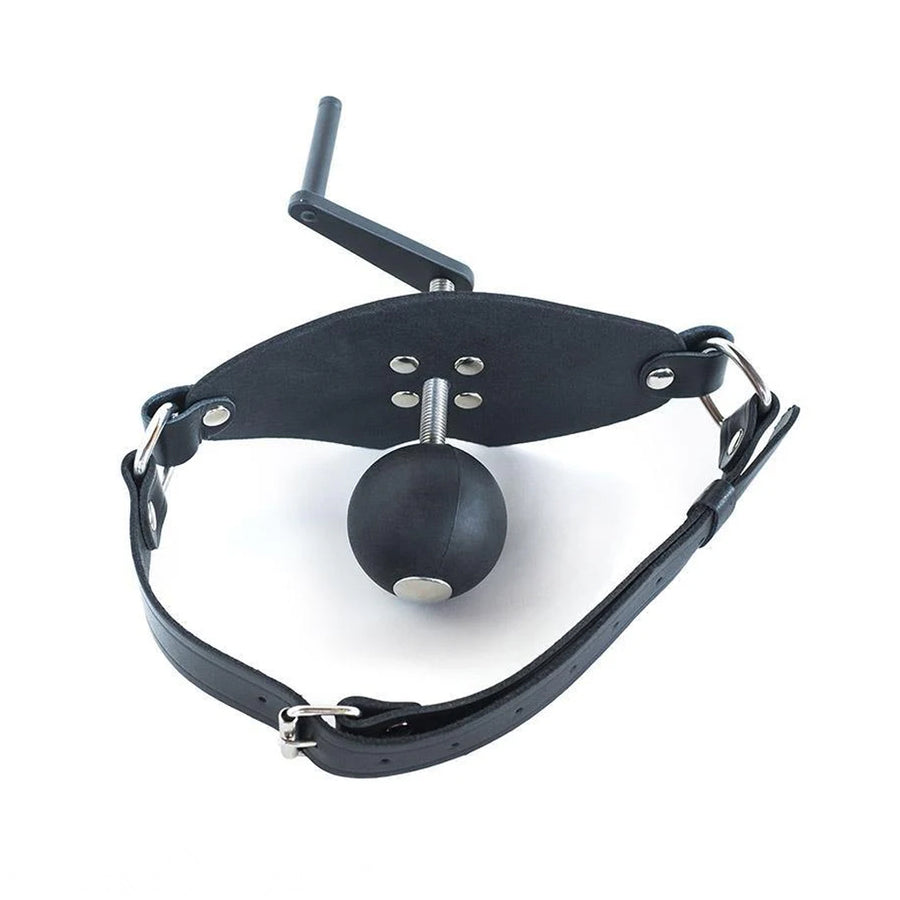 The Screw Ball Mouth Gag is displayed against a blank background.