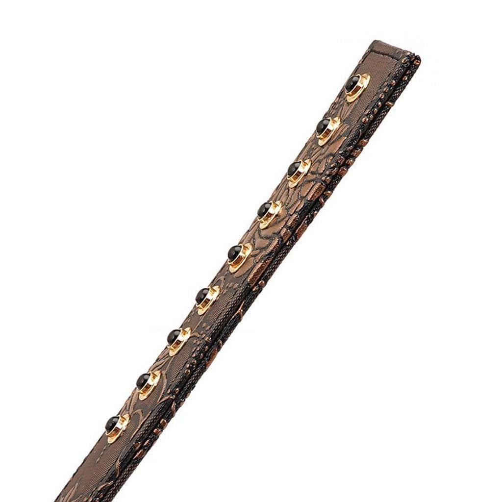 The Vegan Floral Ruler With Gems is displayed against a blank background.