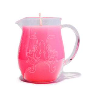 Blacklight Wax Play Candle Pitcher, Pink-The Stockroom