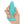 Load image into Gallery viewer, b-Vibe Texture Butt Plug Bump, Aqua, Small-The Stockroom
