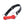 Load image into Gallery viewer, The Silicone Bit Gag in red is displayed against a blank background. The bit is red, and the straps are black.
