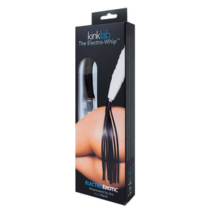 The box packaging for the Kinklab Electro-Whip Neon Wand® Attachment is shown against a blank background.