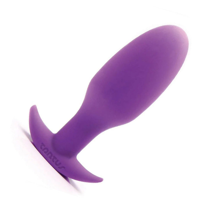 Tantus Ryder Silicone Butt Plug, Purple-The Stockroom