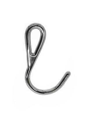 The silver Steel Vaginal/Anal Hook is displayed against a blank background.