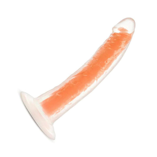 Neo Elite Glow in the Dark Realistic Silicone Dildo, 7.5"-The Stockroom