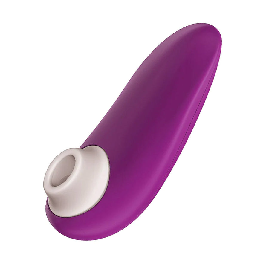 The Womanizer Starlet 3 vibrator in Violet is shown from the front against a blank background.