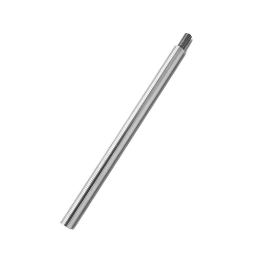 The Extension Rod Rex Machine Adaptor is displayed against a blank background. It is a silver metal rod with threading on one end.