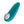 Load image into Gallery viewer, The Womanizer Starlet 3 vibrator in Turquoise is shown from the front against a blank background.

