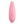 Load image into Gallery viewer, A rose colored Womanizer Eco vibrator is shown from the front against a blank background.
