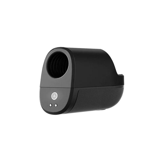 The Arcwave Ion Pleasure Air Masturbator is shown against a blank background from the back, showing its magnetic charging receptors.