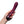 Load image into Gallery viewer, A hand with red nailpolish is shown holding up the The Hot Octopuss Kurve G-Spot against a blank background.
