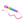 Load image into Gallery viewer, Le Wand Petite Massager, Rainbow Ombre
