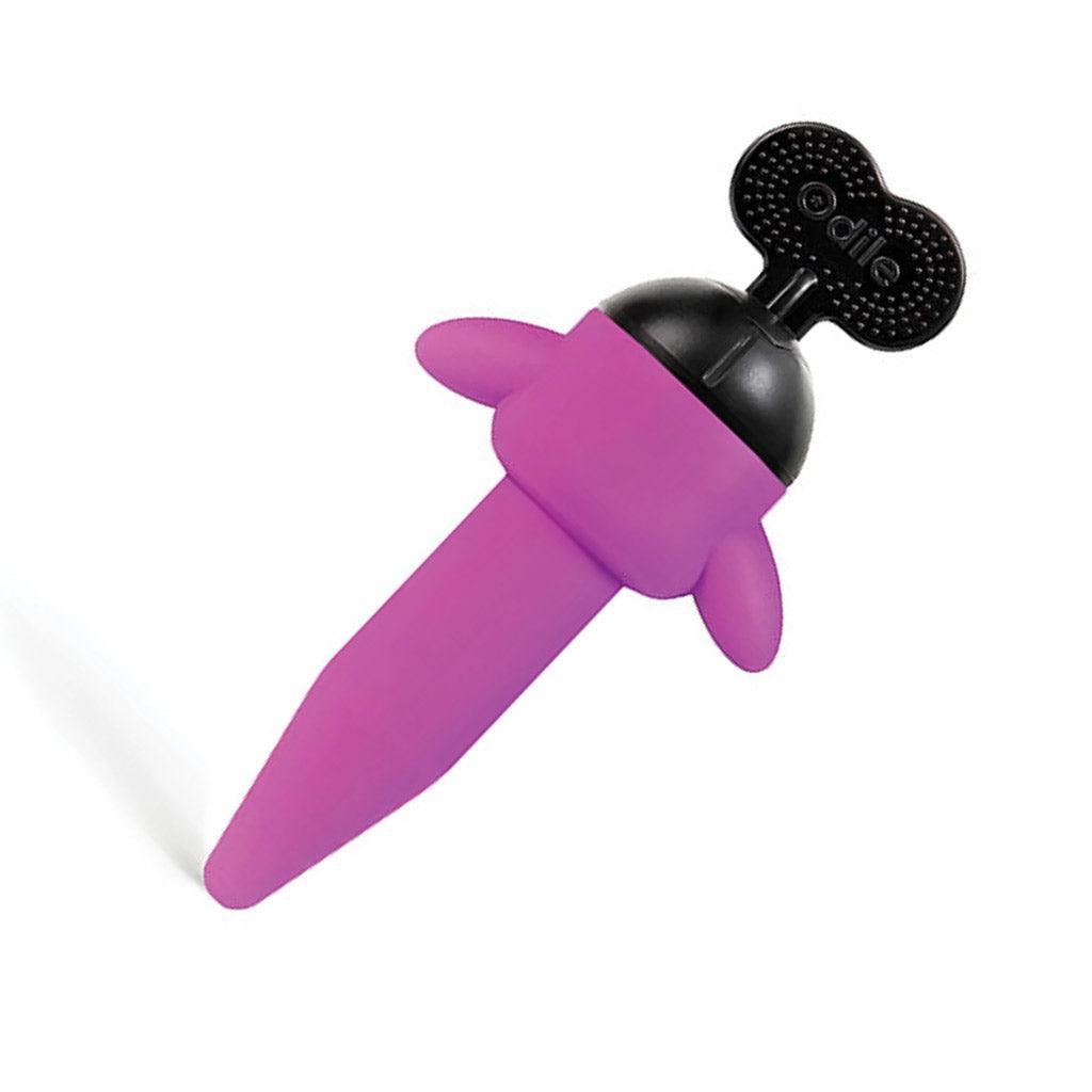 An image of the Odile Discovery Butt Plug Dilator in Magenta on a plain white background. It is a beginners anal toy.