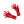 Load image into Gallery viewer, An image of the Molded Latex Wrist Length Gloves in red latex by Fetisso on a plain white background.
