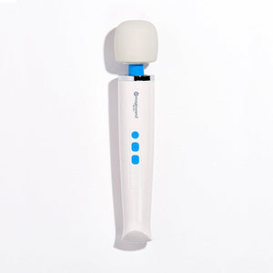 An image of the Magic Wand Mini Massager Personal Wand Vibrator on a plain white background.