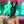 Load image into Gallery viewer, A nude woman reclines in front of a green and red neon sign. She wears the black Leather Bunny Hood, which covers her face and head and ties with a black bow around her neck. The hood has large ears, red eyes, a red nose, and a small opening over the mouth.
