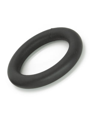The thick cock ring from the Kinklab Neoprene Cock Ring Set is shown against a blank background.