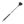Load image into Gallery viewer, The Short Riding Crop With A Wide End is displayed against a blank background. The crop is made of black leather with a black leather handle, and the rod is wrapped in black braided nylon.
