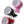 Load image into Gallery viewer, Three roles of Unpackaged Bondage Tape, one of each color, are displayed against a blank background. The roll of tape on the left is red, the one in the middle is black, and the one on the right is pink.
