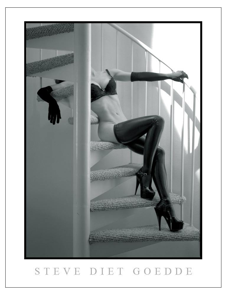 Steve Diet Goedde Poster, Spiral Staircase-The Stockroom