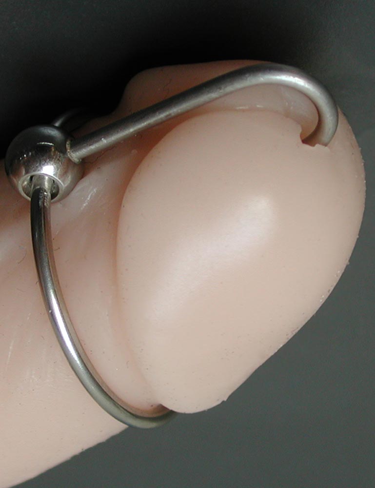 Double Ball Headring with Sperm Stopper-The Stockroom