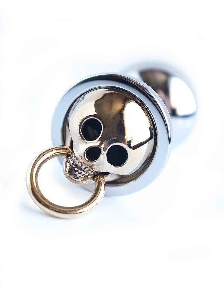 Skull Face Stainless Steel Butt Plug-The Stockroom