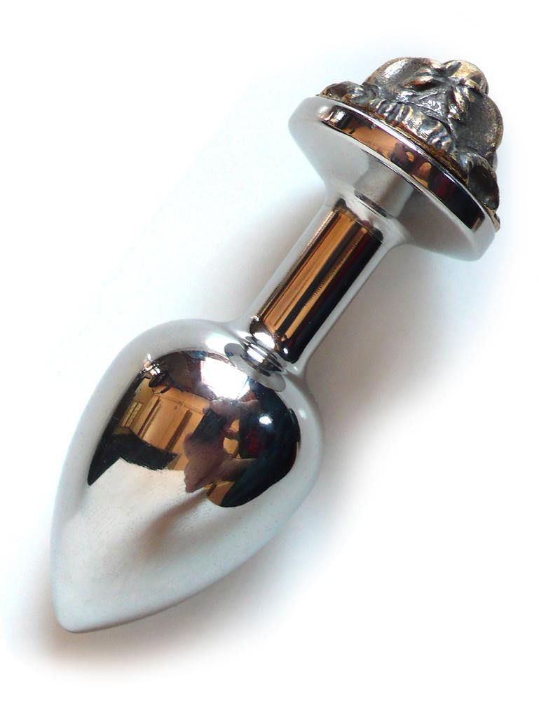 Julian Snelling Rosebuds Lion Face Anal Plug-The Stockroom