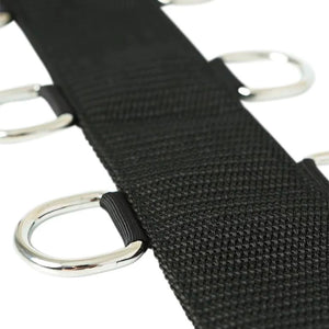 A close-up of the Neck And Wrist Restraints is shown against a blank background.