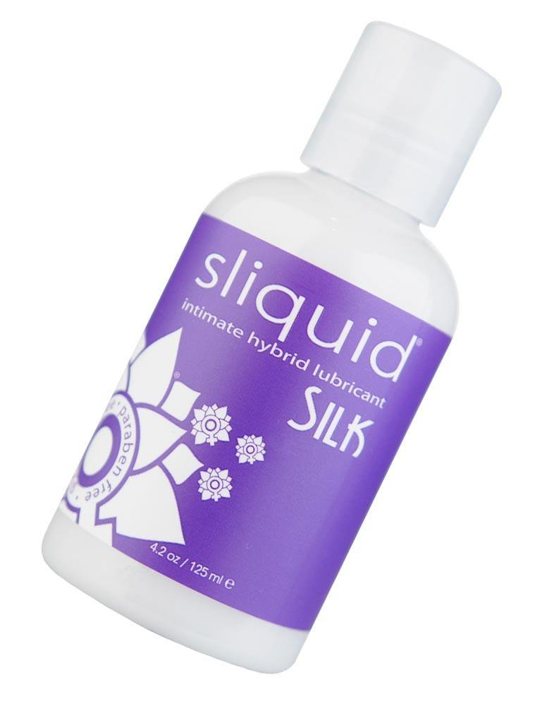 Sliquid Naturals Silk Hybrid Lube-The Stockroom