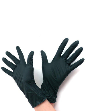 Black Nitrile Gloves-The Stockroom