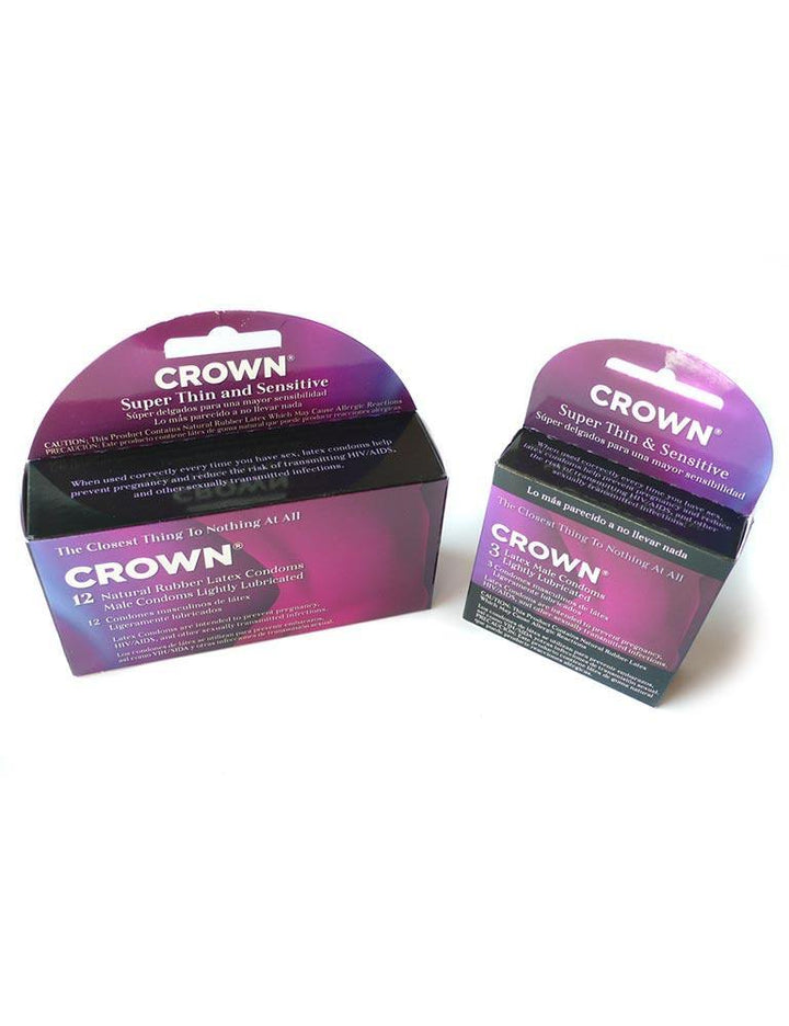 Crown Latex Condoms-The Stockroom