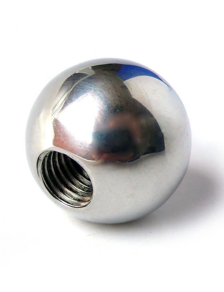 The Stainless Steel Tweaker Ball is displayed against a blank background. It is a ball with an internally threaded opening.