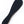 Load image into Gallery viewer, The Tantus Pelt Paddle, a matte black silicone rounded paddle with a curved handle, is displayed against a blank background.
