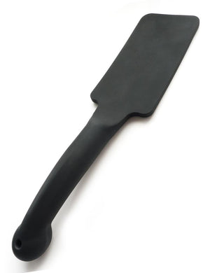 The Tantus Plunge Paddle is displayed against a blank background, showing the slight curve of the handle.