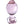Load image into Gallery viewer, Crystal Glass Butt Plug, Pink, Large
