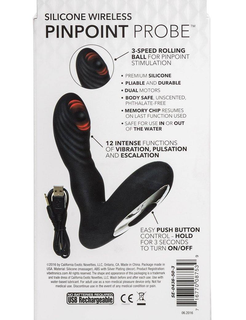 Silicone Wireless Pinpoint Anal Probe by CalExotics-The Stockroom