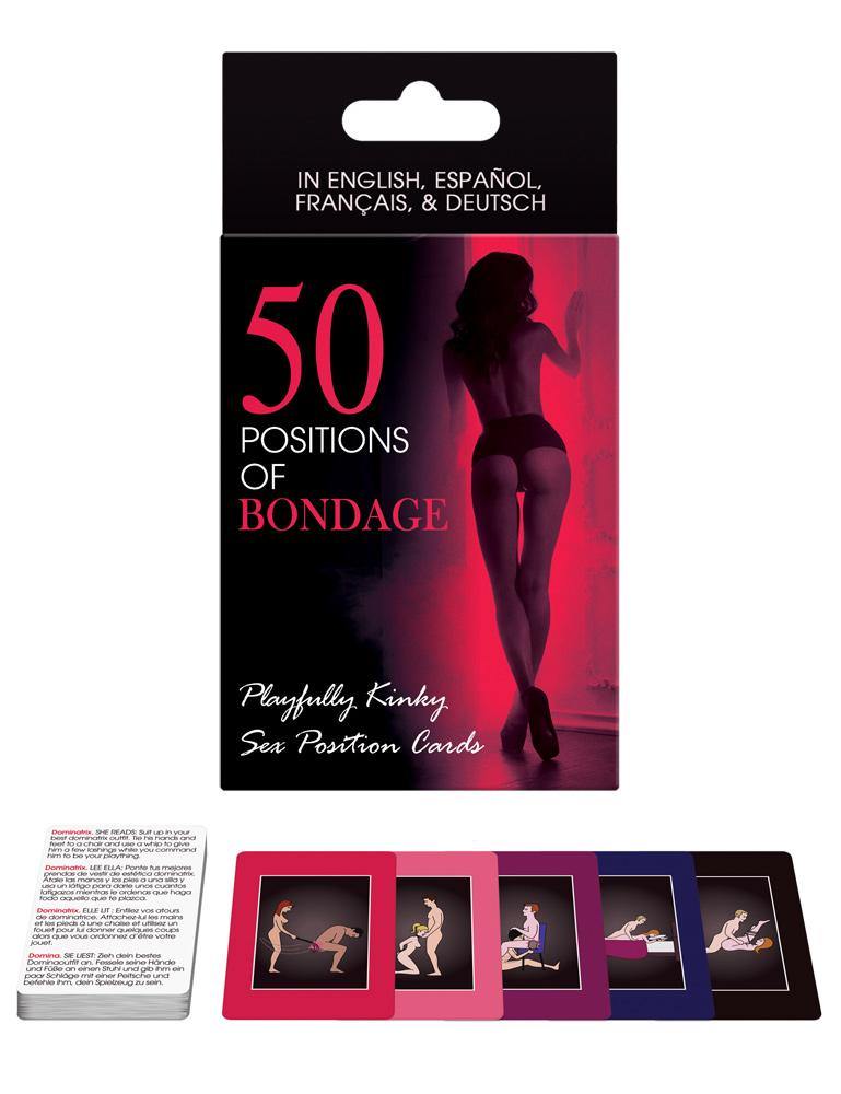 50 Positions of Bondage Card Game-The Stockroom