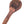Load image into Gallery viewer, The Floral Engraved Wood Spanking Paddle, a light brown wooden ping-pong style paddle with a floral design engraved on it, is displayed against a blank background.
