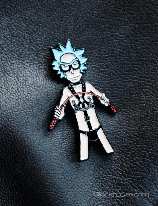 Master Rick Enamel Pin-The Stockroom