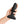Load image into Gallery viewer, A woman’s hand is shown holding the Black B-Vibe Rimming Butt Plug 2 against a blank background. The plug is about as long as their fingers and a bit wider than two of them. The magnetic charging ports on the base are visible.
