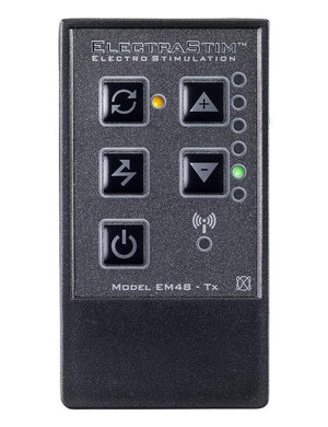The Electrastim Additional Transmitter Unit is displayed against a blank background.