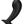 Load image into Gallery viewer, The Electrastim &quot;Nona&quot; Silicone Noir G-Spot Stimulator is displayed against a blank background. It is a curved plug with a bulbous head that is lightly textured and a wide base made of matte black silicone.
