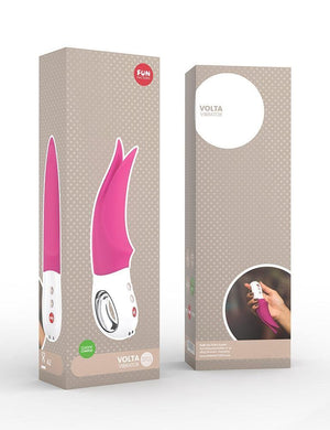 Fun Factory Volta Rechargeable Waterproof Vibrator, Blackberry-The Stockroom