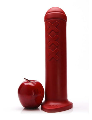 Tantus Amsterdam XL Silicone Dildo, Red-The Stockroom