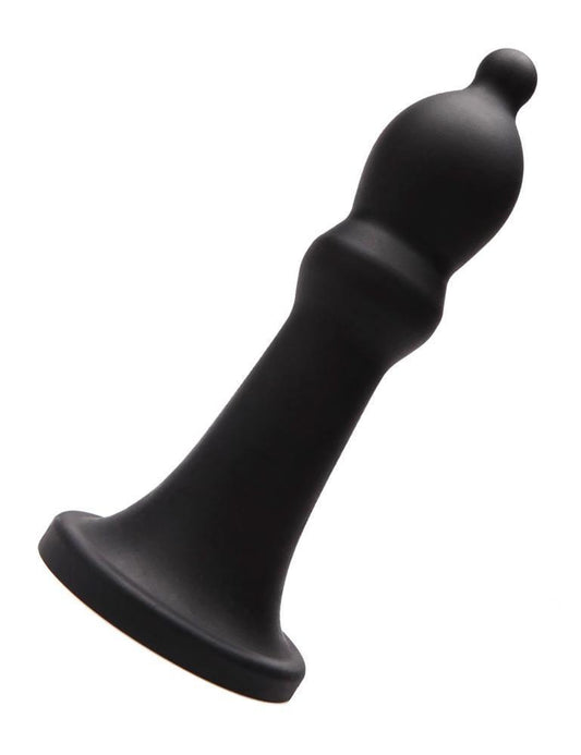 Tantus Bishop XL Silicone Dildo, Black-The Stockroom