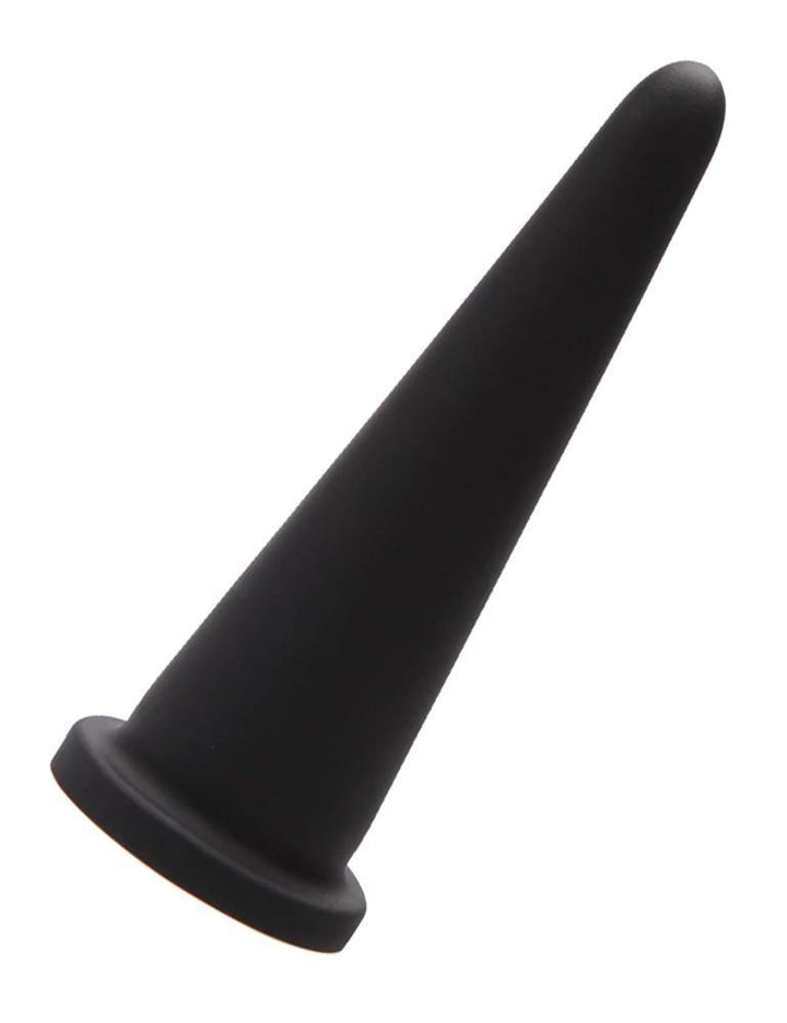 Tantus Cone XL Silicone Anal Trainer, Black-The Stockroom