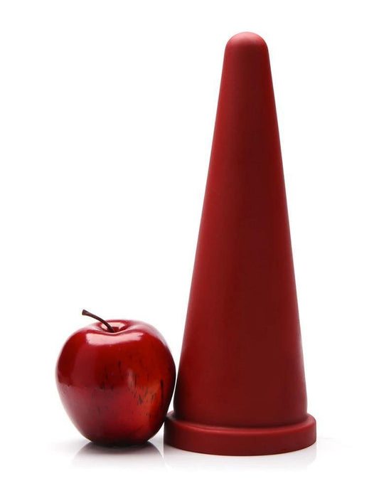 Tantus Cone XL Silicone Anal Trainer, Red-The Stockroom