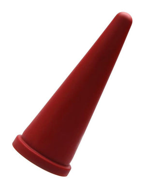 Tantus Cone XL Silicone Anal Trainer, Red-The Stockroom