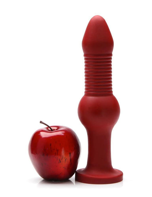 Tantus Fido XL Silicone Dildo, Red-The Stockroom