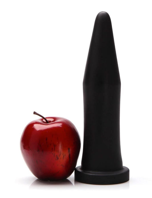 Tantus Inner Band Trainer Silicone Dildo, Black-The Stockroom